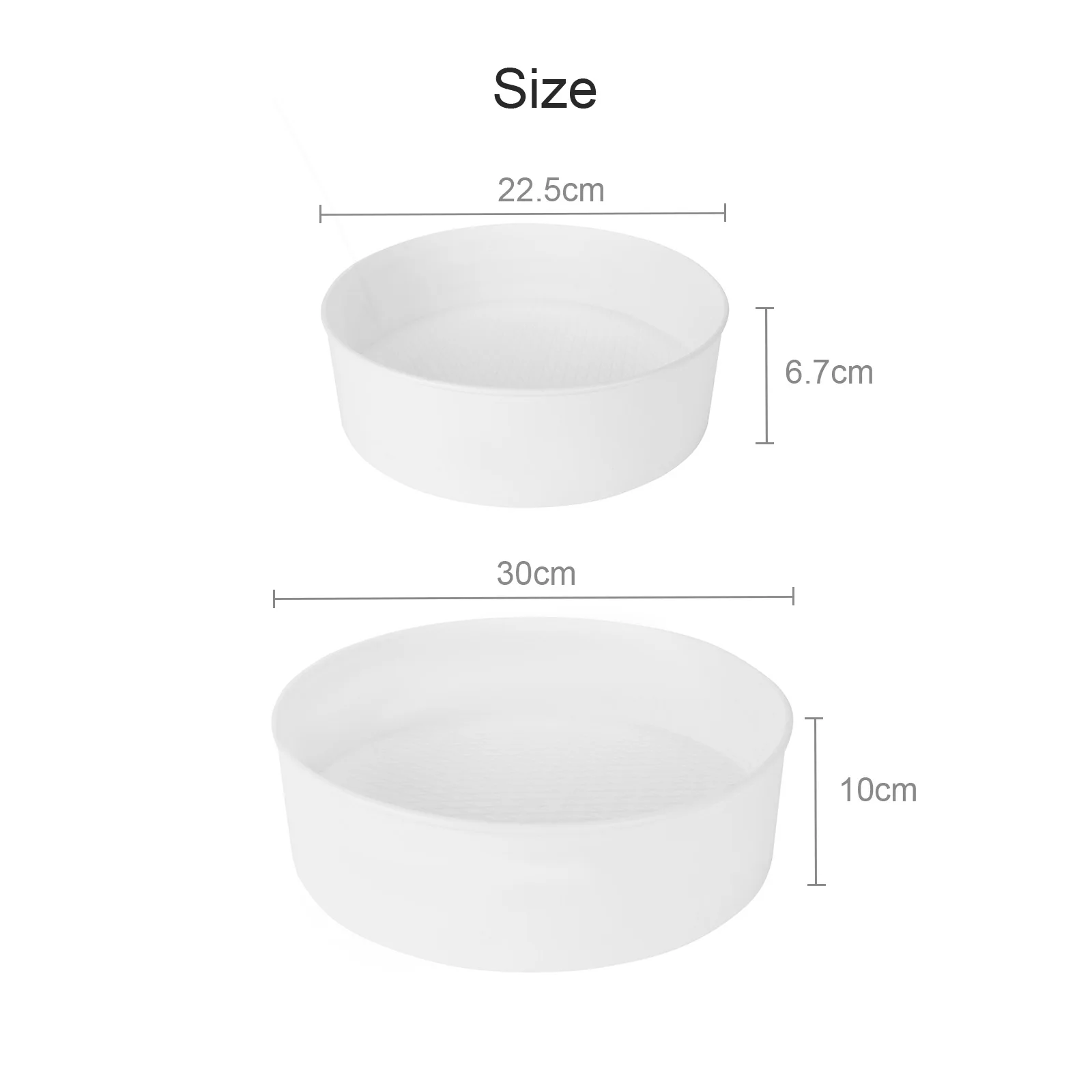 

Multifunctional Kitchen Shelf Organizers and Storage Lazy Suan 360degrees Rotary Turntable Non-Slip Kitchen Display Storage Tray