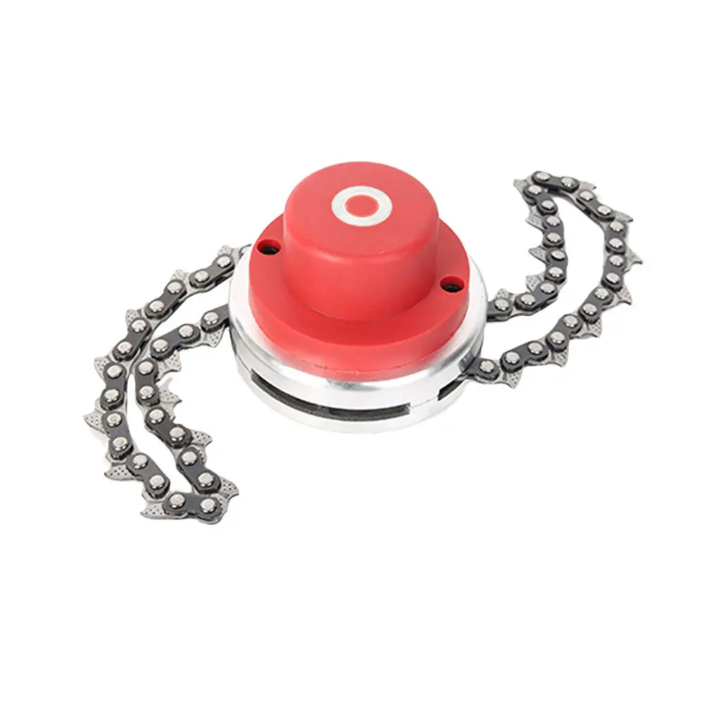 

New Portable Mower Chain Type Blade Manganese Steel Wood Cutting Chainsaw Woodworking Accessories Trimmer Head Chain Lawn Mower