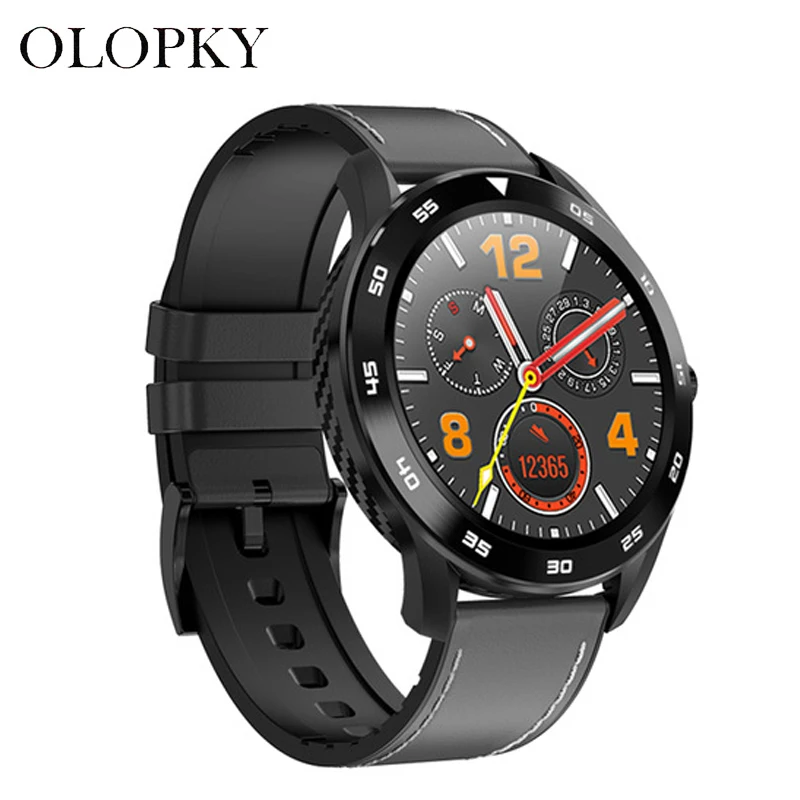

Fashion Men Smart Watch 300mah Battery Long Standby IP68 Waterproof Bluetooth Call Heart Rate Blood Pressure Monitor Smartwatch
