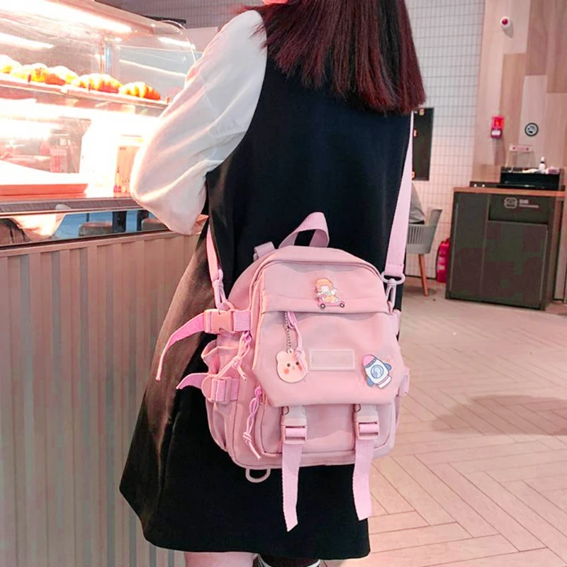 

CPDD Women Nylon Backpack Purse Convertible Ladies Fashion Casual Daypack Travel Small School Shoulder Bags