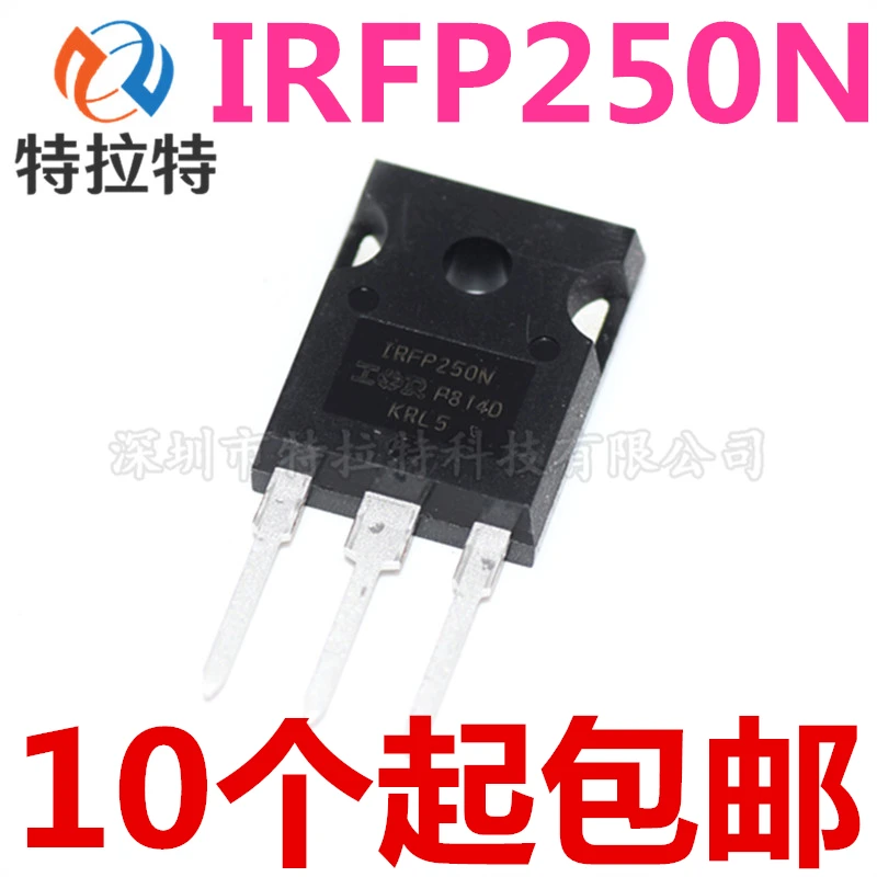 

10pcs/lot Brand New & Original IRFP250NPBF IRF250N to-247 30a/200V MOS Field Effect Transistor