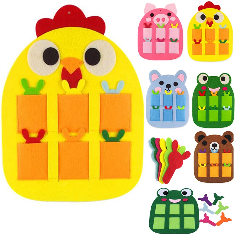 Детские вязальные игрушки цифровые учебные пособия для детского сада