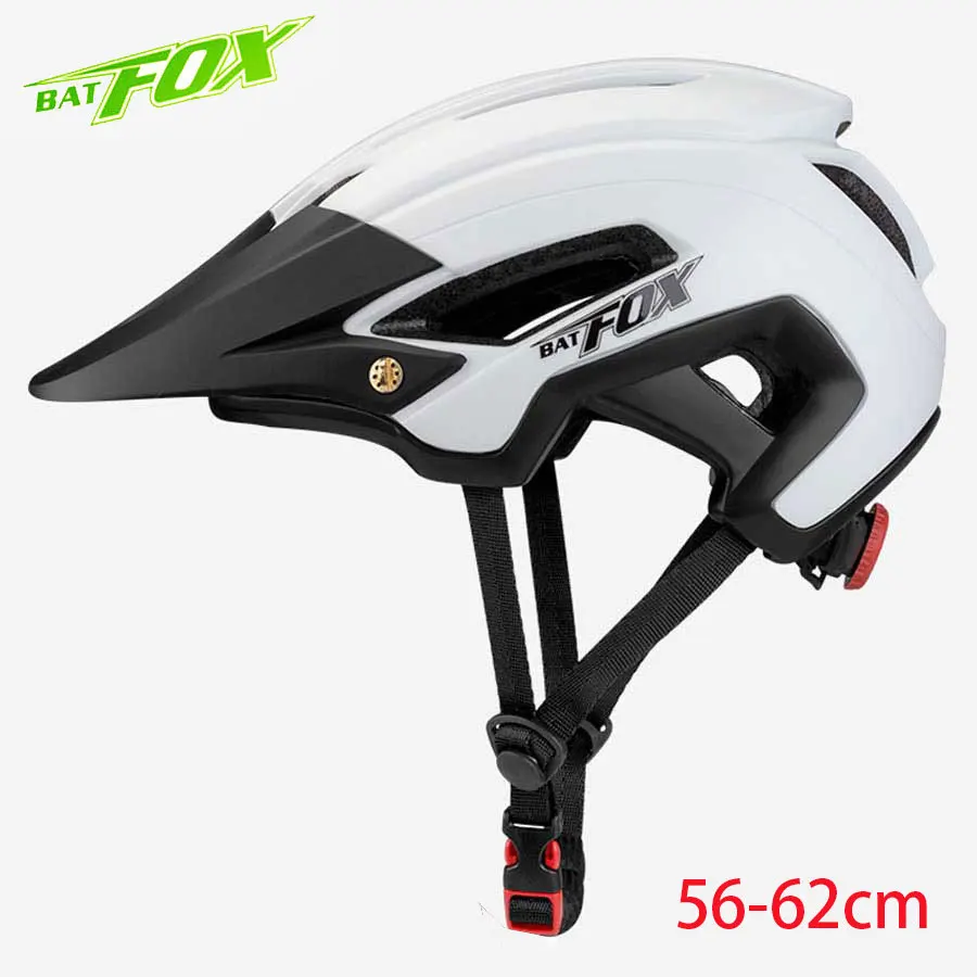 BATFOX велосипедный шлем Bicycke MTB велосипедные шлемы оранжевые мужские горные защитные шлемы для езды на велосипеде Fietshelm женские сверхлегкие спортивные шлемы для активного отдыха - Цвет: 692-White-Black