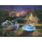 5D алмазная вышивка сделай сам, алмазная живопись, наборы для вышивки крестиком, мозаика, Фаун, Бэмби, полноразмерная квадратная круглая алмазная живопись, декор для комнаты