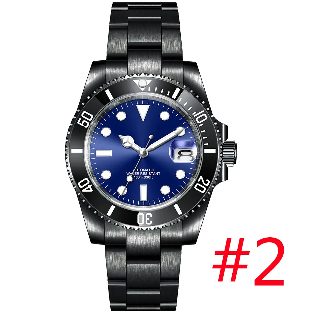 Часы мужские механические с сапфировым стеклом 10 бар |