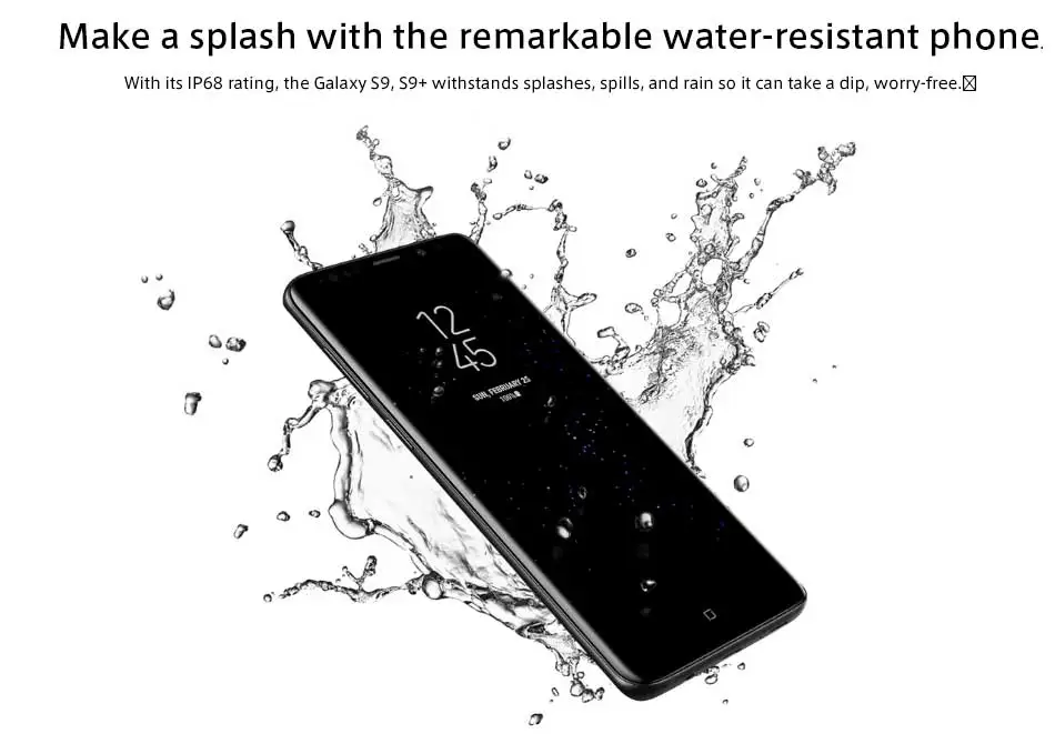 Мобильный телефон 5,8 дюйма samsung Galaxy S9 G960U 4 Гб 64 ГБ, восьмиядерный смартфон Verizon Snapdragon 845 G960V NFC 4G