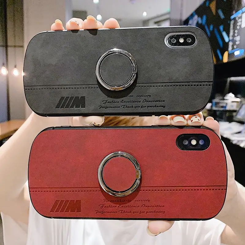Кожаный чехол для Iphone Xr, кольцо на палец, чехол для Iphone 6, 7, 8 Plus, Iphon Xs Max, роскошный X Чехол, защита для Iphone 6 S
