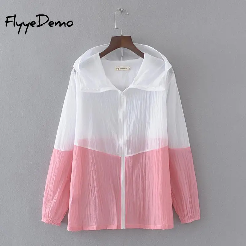 Летний солнцезащитный крем с длинными рукавами открытое пальто прозрачная