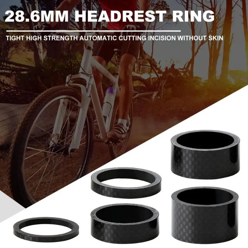 Mountain Road Bike 28.6mm Fine-tuning Front Fork Washer Skin-free Incision Fully Automatic Cutting Stand Up Pad Ring Gasket | Спорт и