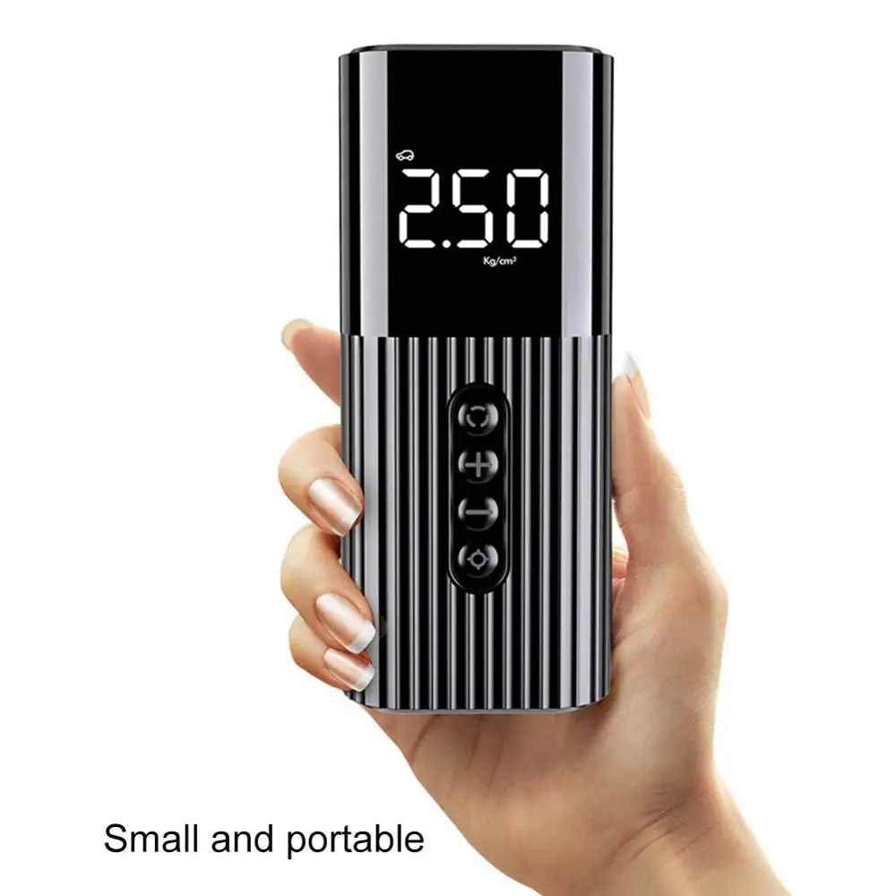 Портативный Электрический автомобильный воздушный компрессор насос