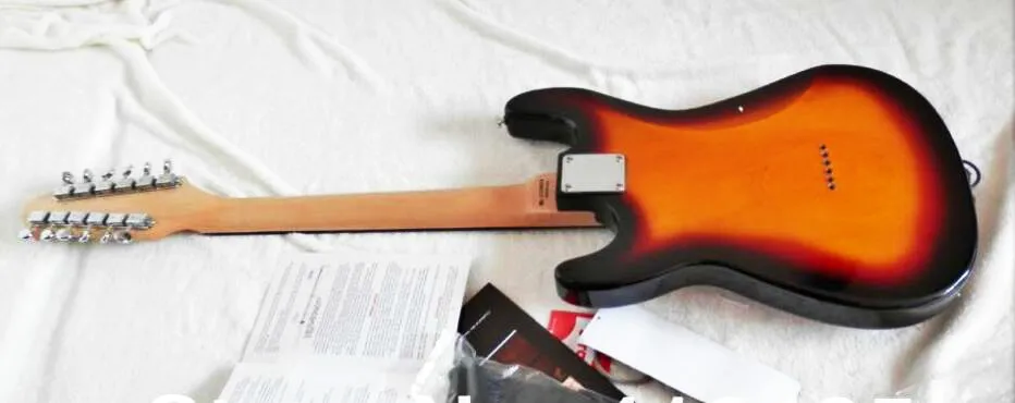 Высококачественная Белая накладка на электрогитару из розового дерева 3 цвета 12