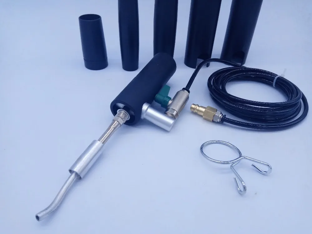 

BLACK Blastor Z-017 With Vacuum Cleaner Adaptors Attachment Professinal Car Tools Cleaning Gun Rotate Bearing Inside