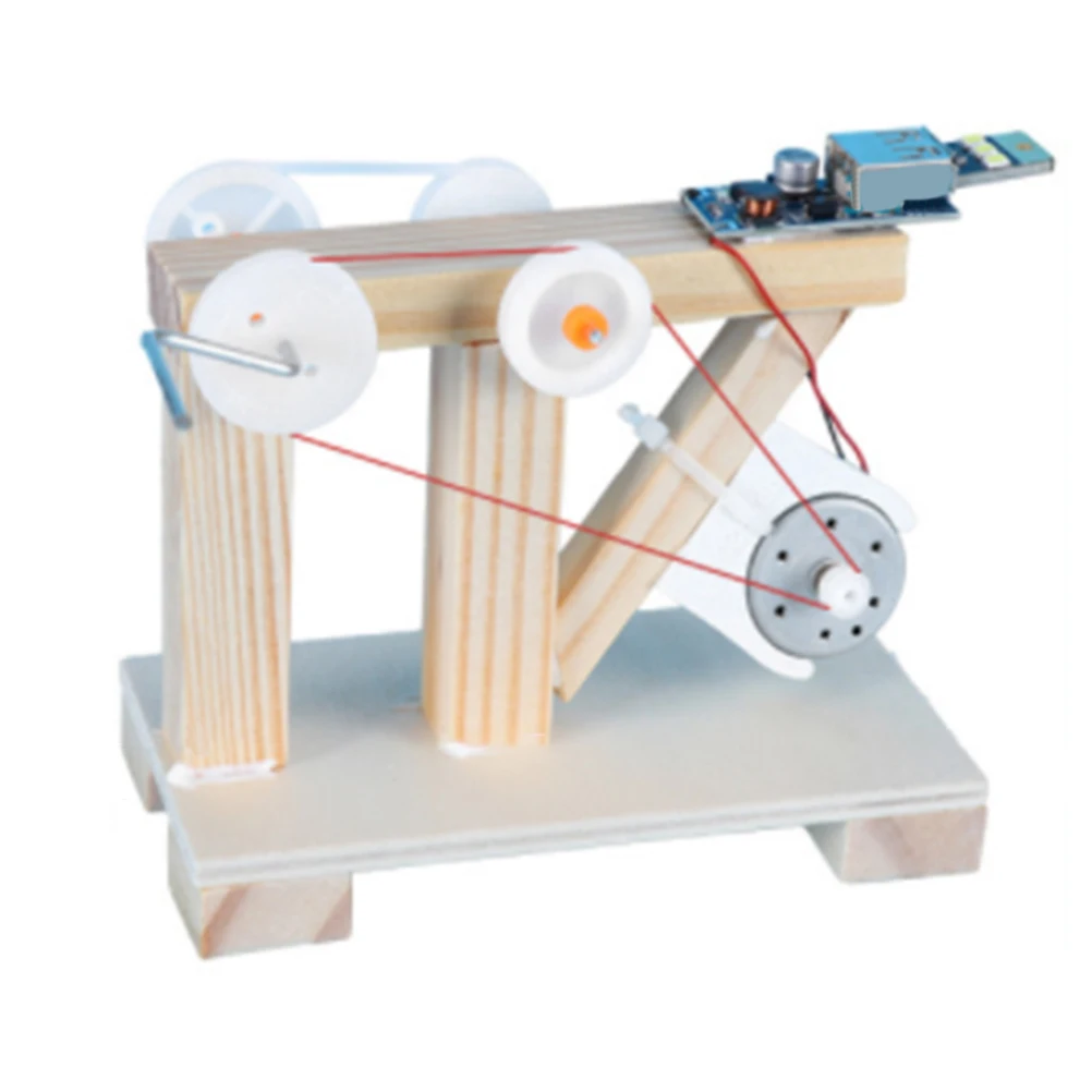 Сделай Сам научная игрушка генератор Динамо модель дерево изобретение научное