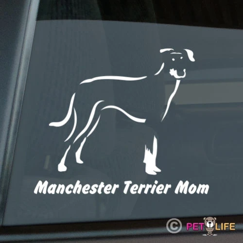 

For Manchester Terrier Mom Sticker Die Cut Vinyl Car decal