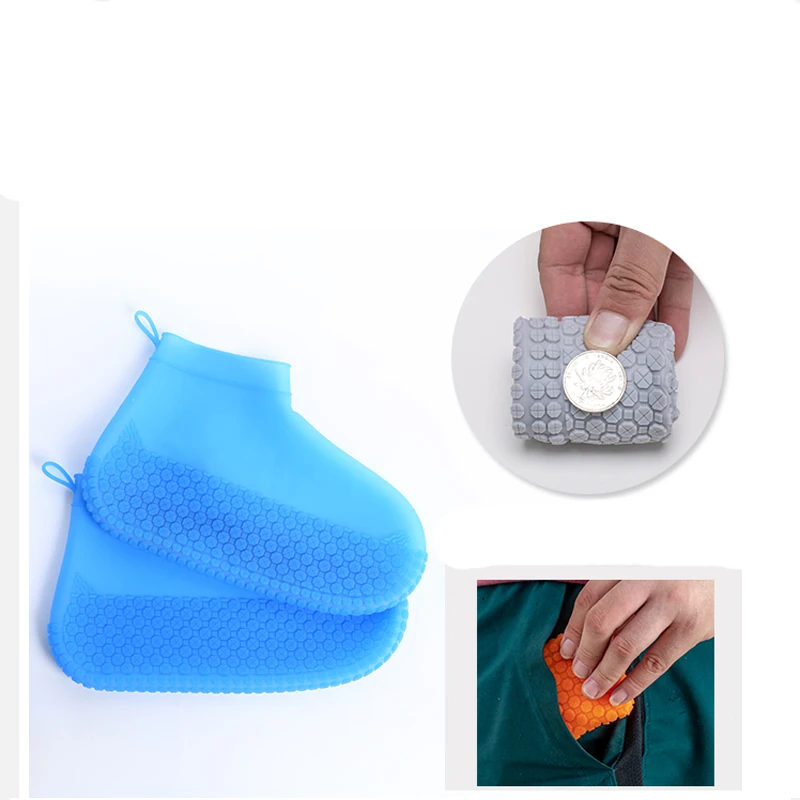 Высококачественные детские непромокаемые сапоги из силиконовой резины