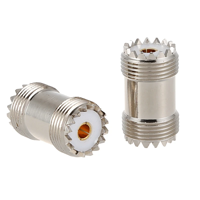 5 Pack PL 259 UHF Женский к коаксиальный кабель адаптер S0 239 двойной разъем