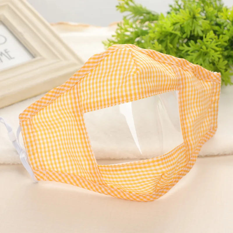 

1PC Protection Clear Window Visible Expression Adult Face Mask For The Deaf And Hard Of Hearing Transparent Screen Mouth Cover