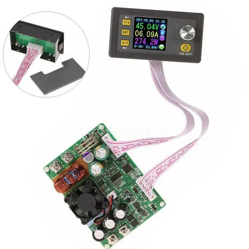 DC 50V 15A Регулируемый понижающий ЖК-цифровой блок питания Modul | Освещение
