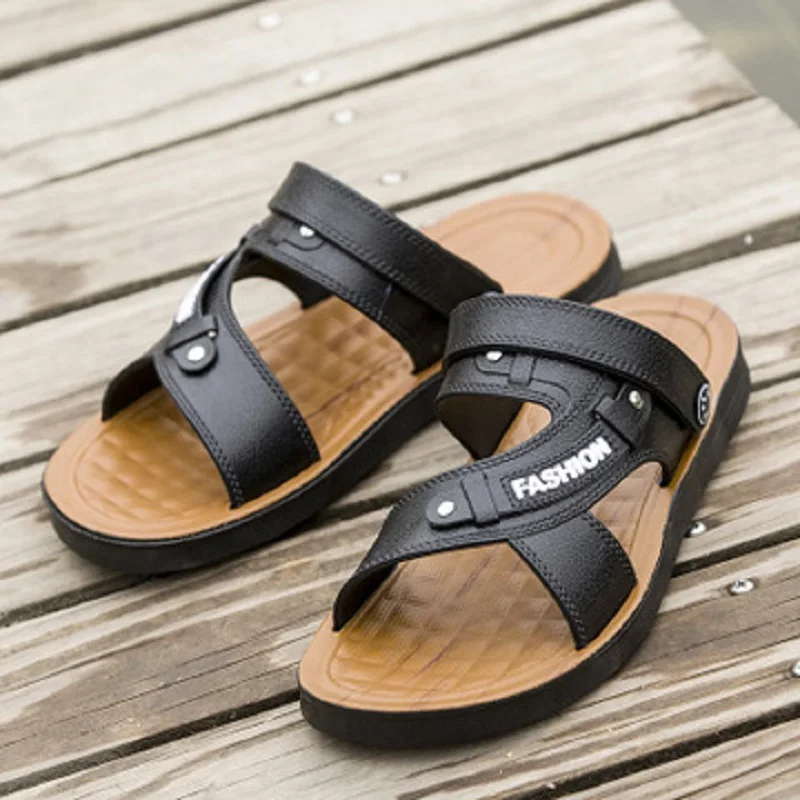

My-Love 2020 Top Quality Sandal Men Sandals Summer Leather Sandals Men Outdoor Shoes Men Leather Sandals Plus Size