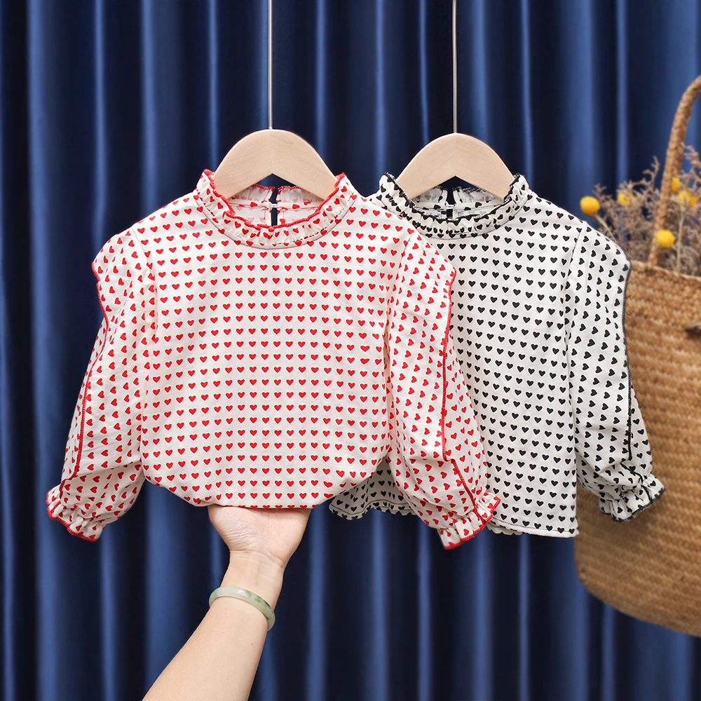 Детская кружевная блузка в клетку с длинным рукавом фонарик | одежда и обувь