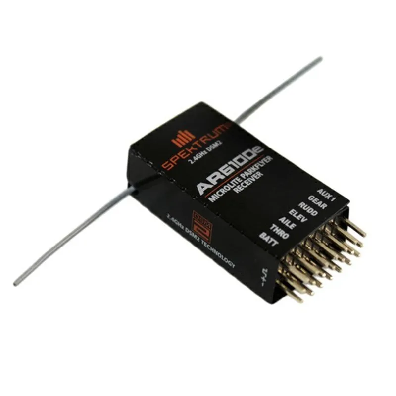 Приемник Радиоуправляемый 3 шт./лот 2 4 ГГц DSM2 6 CH AR6100e для JR SPEKTRUM DX6i DX7 DX8 DX9