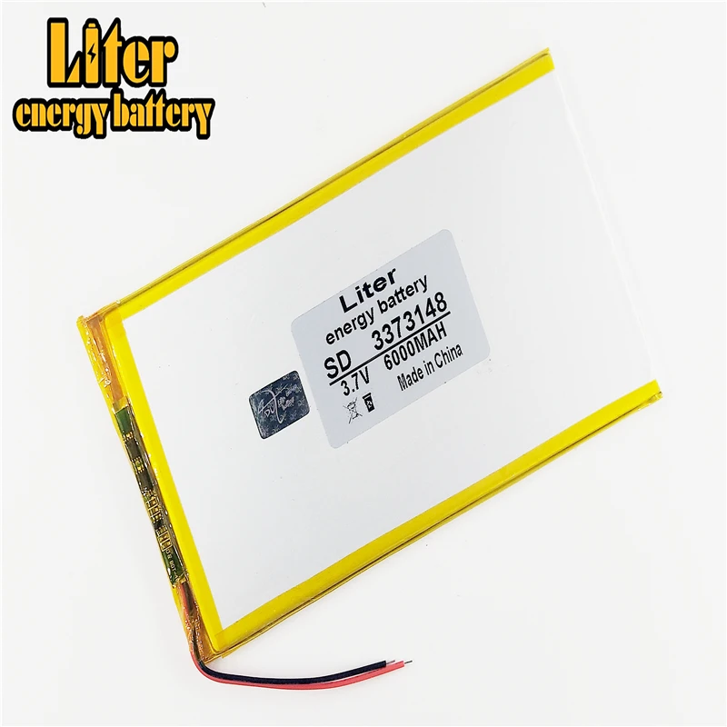 3373148 3 7 V 6000MAH литий-полимерный аккумулятор перезаряжаемый 3070150 3075150 таблетки |