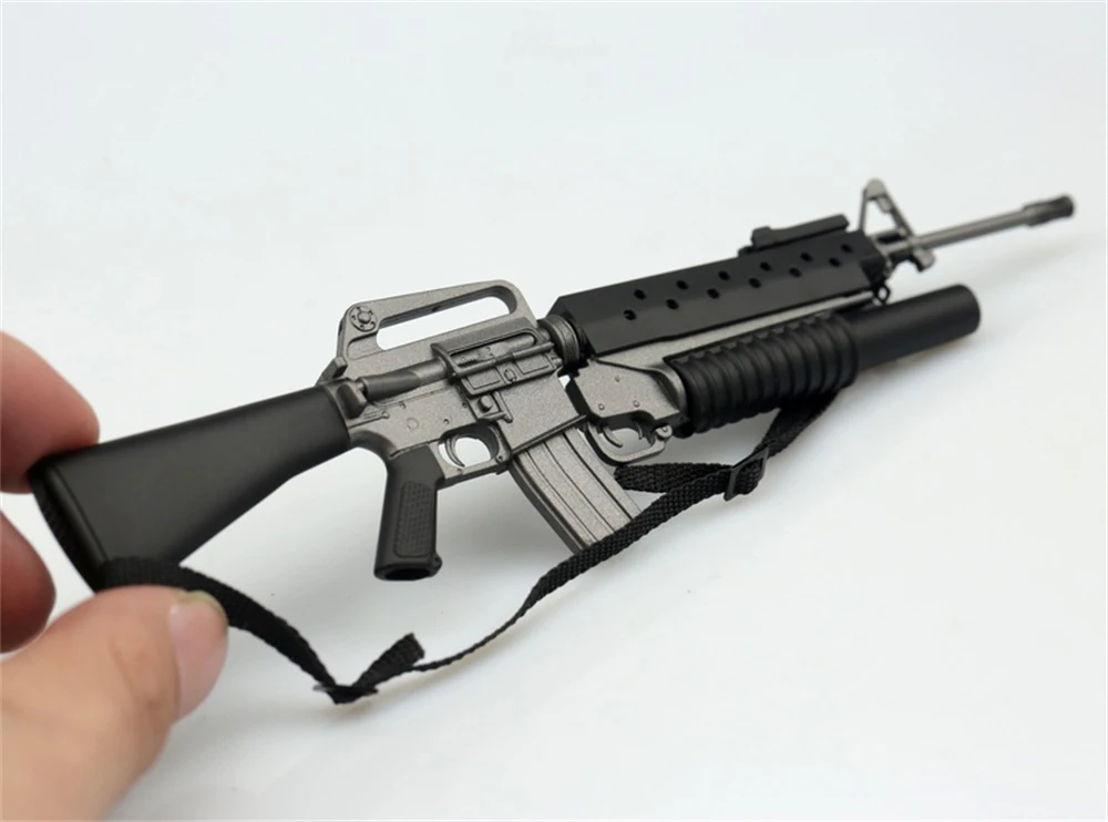 Для продажи DML 1/6 оружие пистолет Вьетнамская война M16 M16A1 + M203 модель нельзя