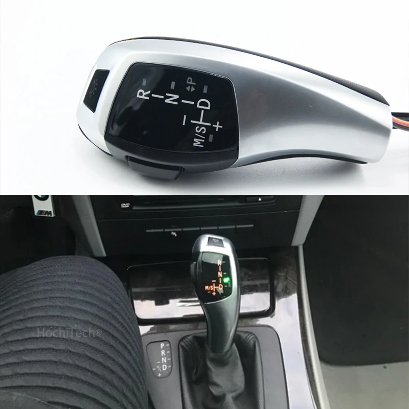 Светодиодная ручка переключения передач для Bmw E90 E60 E61 E46 2d 4d E39 E53 E92 E87 E93 E83 X3 E89