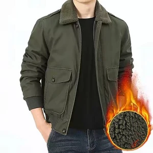 Куртка пилота в стиле милитари Мужская, утепленная куртка-бомбер ВВС, тактические куртки со множеством карманов, Мужская парка, размера плюс M-4XL, зима