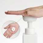 Цветочный штамп для мыла, диспенсер для жидкого мыла, пена для мыла, пустая пластиковая бутылка с помпой для геля для душа, пены