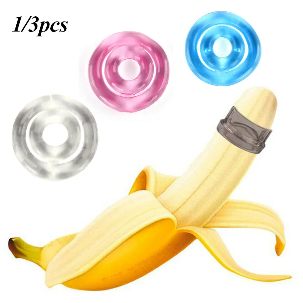 Силиконовое двойное кольцо корректор Foreskin для задержки эякуляции |