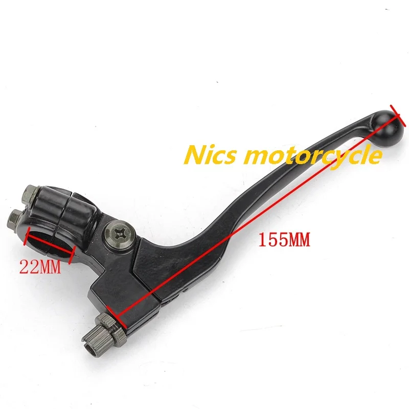 Черная левая Тормозная ручка сцепления для мотоцикла 7/8 дюйма рычаг перемычки CRF