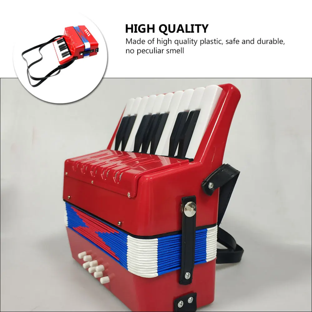 

1 Pc Accordion Educational Plaything Lovely Children Musical Instruments