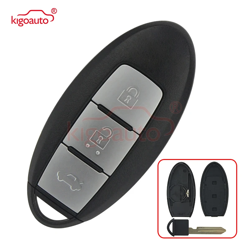 Kigoauto брелок для ключей без ключа умный чехол 3 кнопки для Infiniti EX35 FX35 FX50 2008 2009 2010 2011 2012