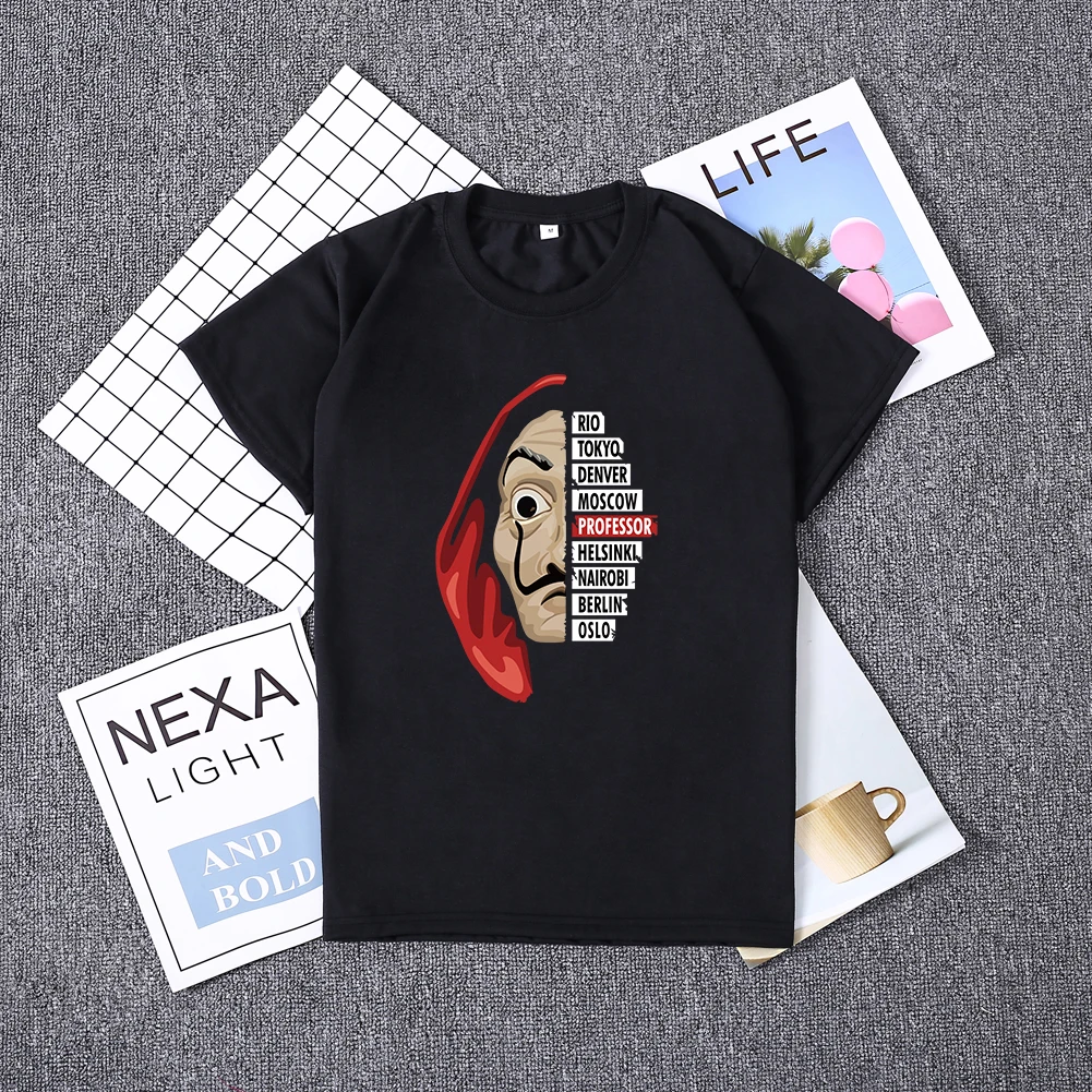 Hillbilly La casa de papel женская футболка деньги Heist House of Paper Camiseta с цифровым адресным