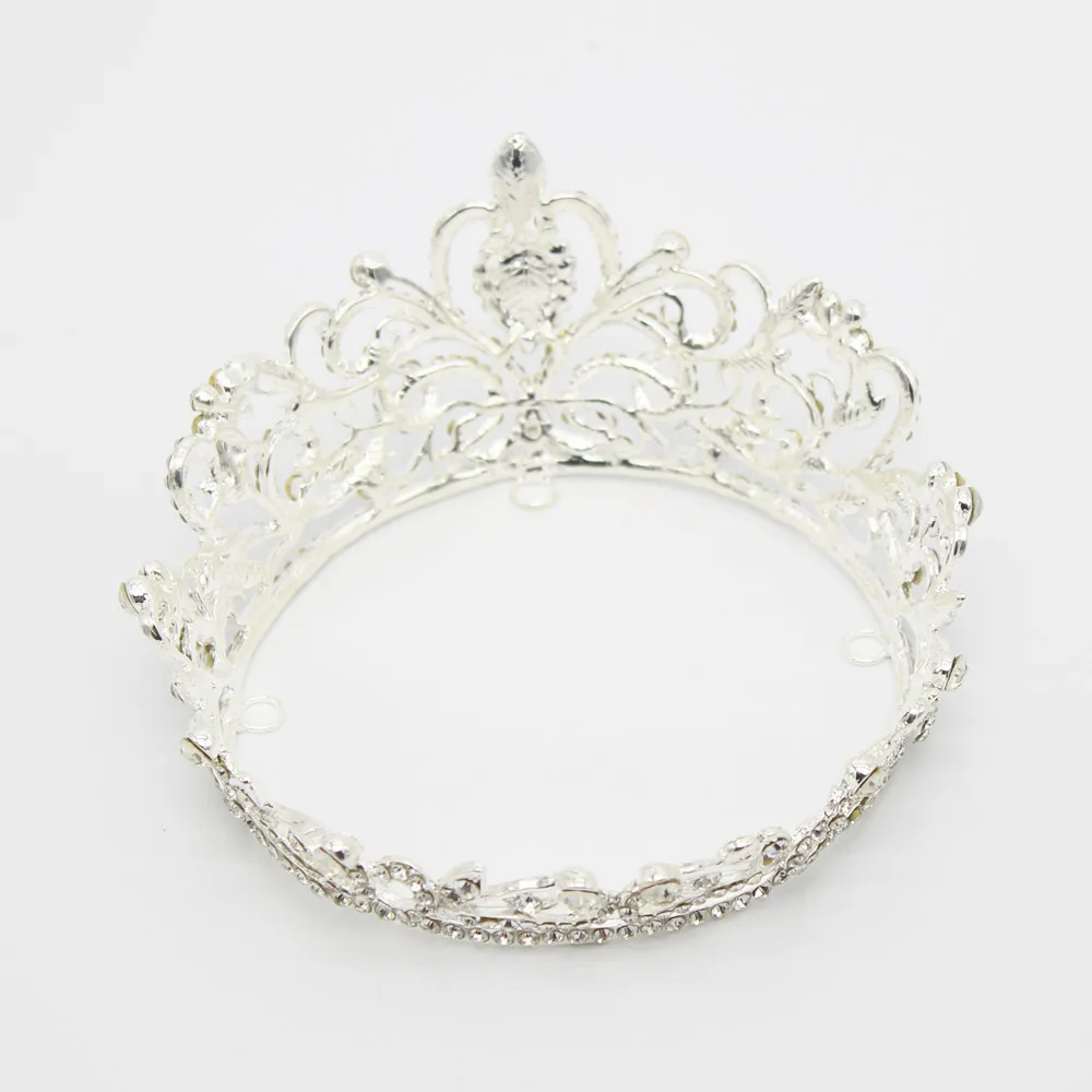 Тиара для невесты с кристаллами корона принцесса королева конкурс выпускной