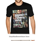 Футболка Grand Theft Auto IV для молодых парней, 2021, Высококачественная Мужская рубашка с коротким рукавом, модная брендовая официальная одежда