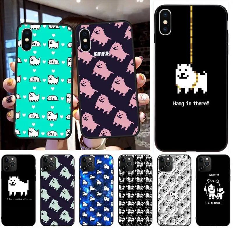 

game Undertale Annoying Dog Soft Silicone TPU Phone Cover for iPhone 11 pro XS MAX 8 7 6 6S Plus X 5S SE 2020 XR case