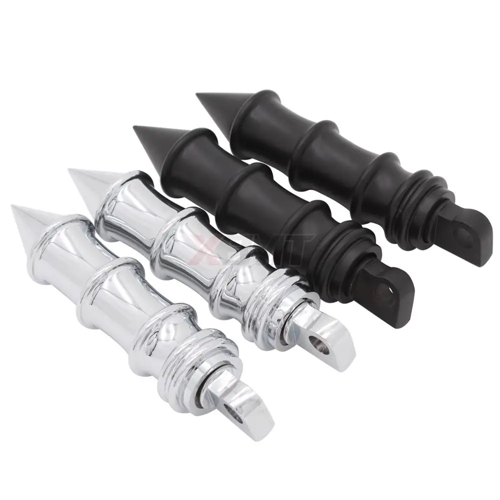 

Motorcycle Foot Pegs Footrests Footboards For Harley Sportster Iron Touring Custom Dyna Softail Fat Boy