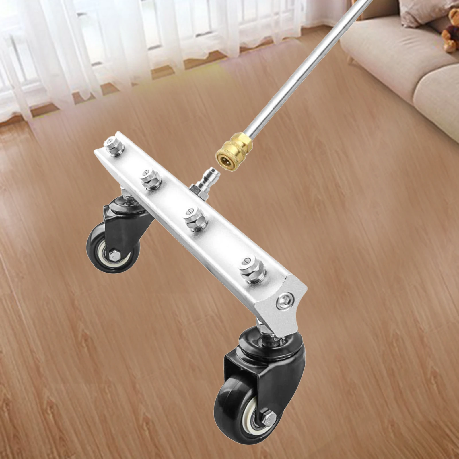 

Мойка автомобильного шасси, Поворотное Колесо с 4 распылителями