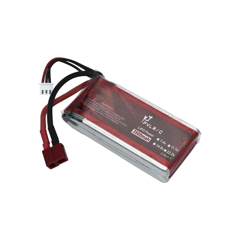 Высокая скорость 7 4 v 3500 мА/ч 45C Lipo Батарея для радиоуправляемого вертолета