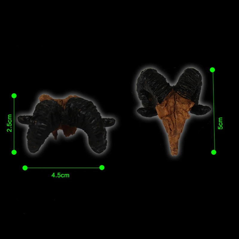 Имитация статуи ландшафтного орнамента пещера для рептилий искусственный Рино