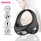 Мужское кольцо для пениса с эффектом верности 10, Мужской Вибратор для задержки эякуляции, кольцо для пениса, секс-игрушки для мужчин, мастурбатор