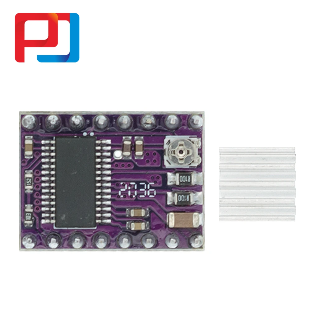 Запчасти для 3D-принтера StepStick A4988 DRV8825 драйвер шагового двигателя с радиатором