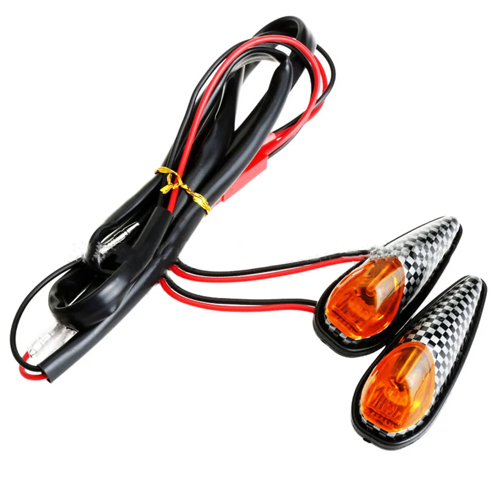 

Последняя мотоцикл универсальный указатель Поворота Боковой индикаторная лампа светильник линзы