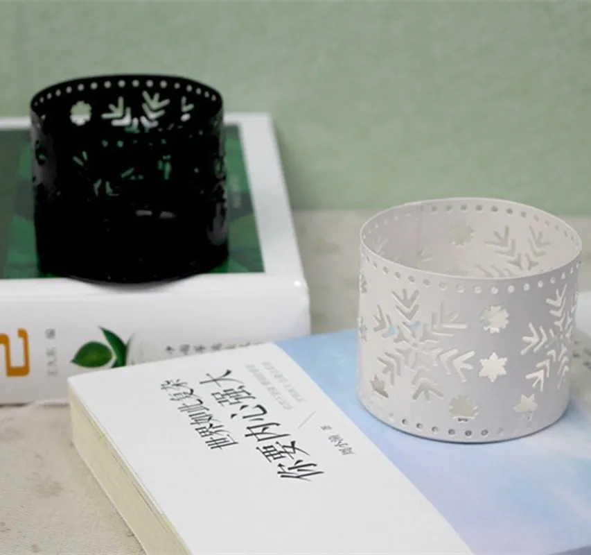 Рождественский полый подсвечник креативное Рождественское украшение для