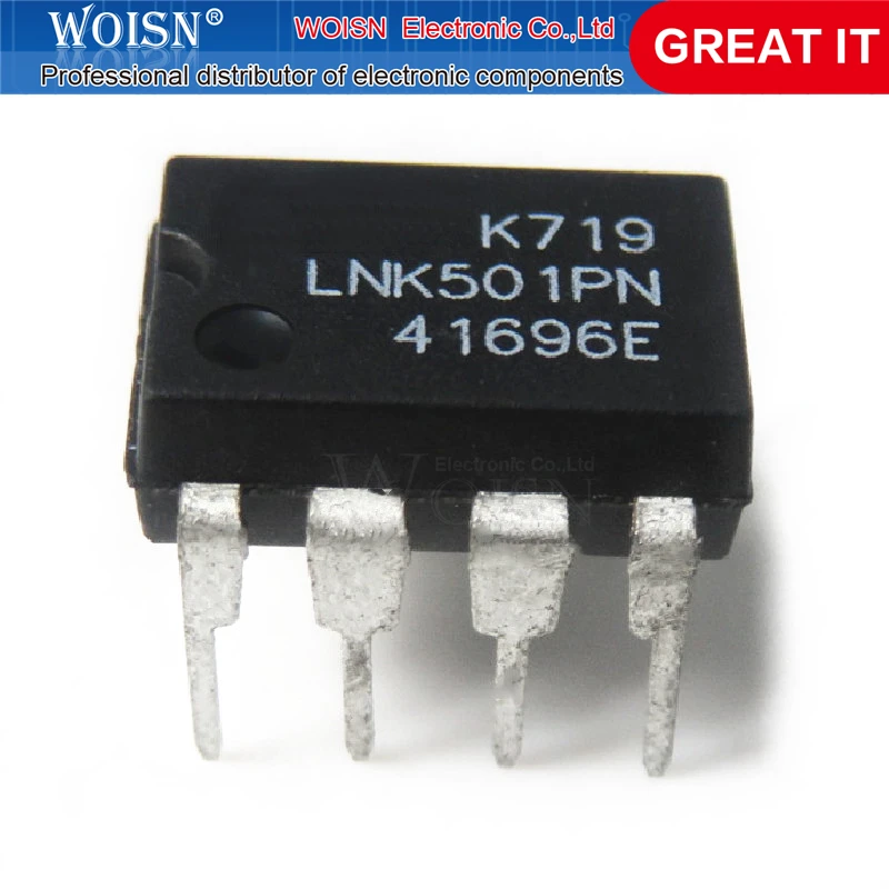5 шт./лот LNK501PN LNK501 DIP-7 LNK501GN SMD-7 | Электронные компоненты и принадлежности
