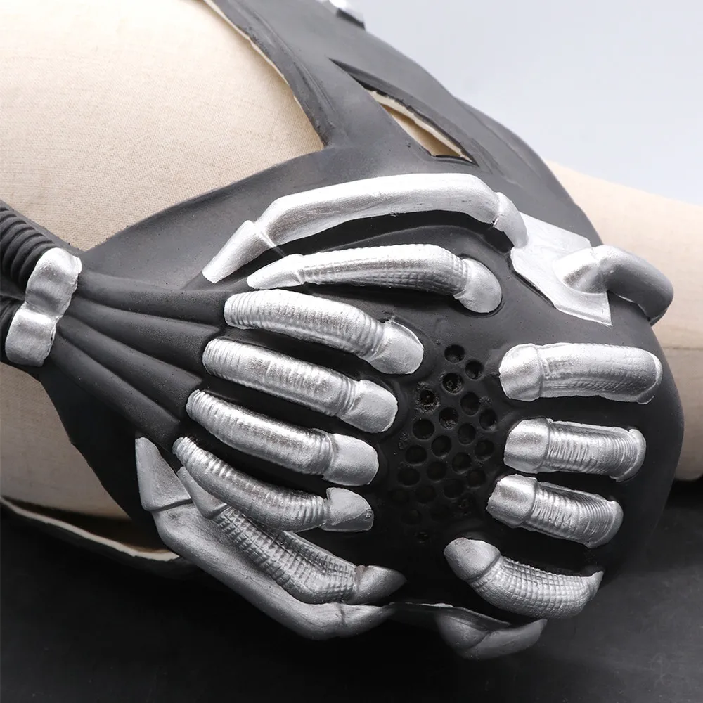 Брюс Уэйн Темный рыцарь поднимается Бейн реквизит для Хэллоуина латексная маска