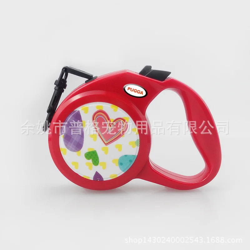 Red PUGGA M/3m/5 M/8 M Втягивающийся поводок для собак, поводок Флекси маленький средних и больших размеров, для тяговых канатов Автоматическая прочная обувь для прогулок поводок для собак длиной - Цвет: Red