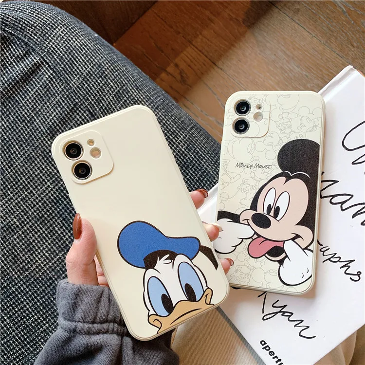 

2021 Disney for iPhone 7/8/Plus X/XS/XR/XS Max 11/11 Pro / 11Max/12/12pro/12min12promax Mickey kawayi Phone Case